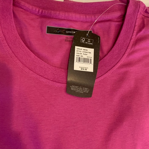 GREG NORMAN Lux Shark Tee Chest Pocket - Picture 3 of 6